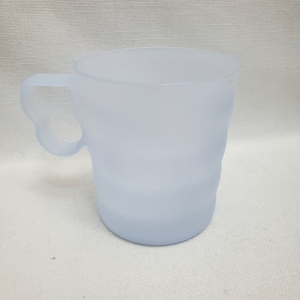 Vintage ◇ TUPPERWARE Impression Cup/Mug‎  With Handle #3574C-4 ◇ Blue